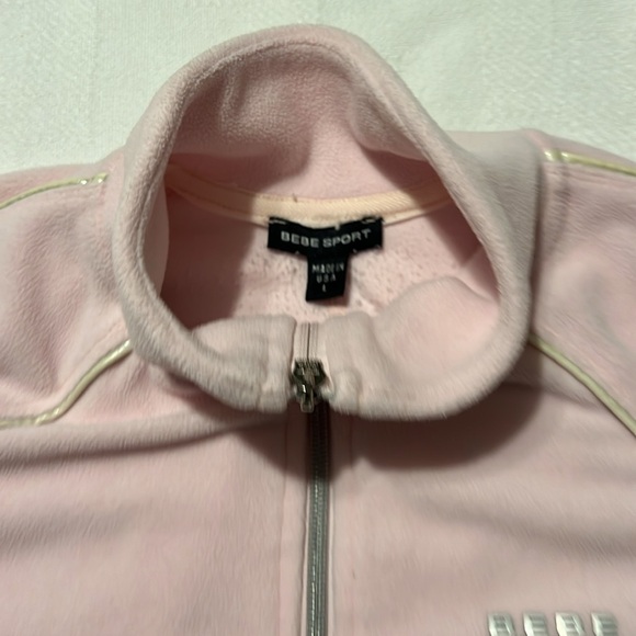 Bebe sport outfit large jacket/ small wide leg bottom pants - Picture 3 of 10